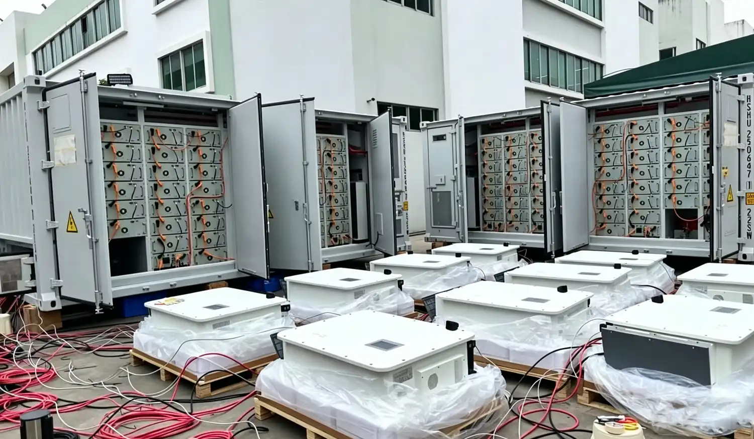 ht infinitepower Hybrid Energy Storage System Installation Case